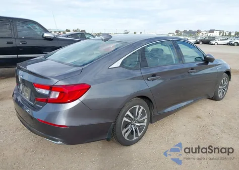 2020 Honda Accord Hybrid from USA, damaged, VIN 1HGCV3F18LA010517